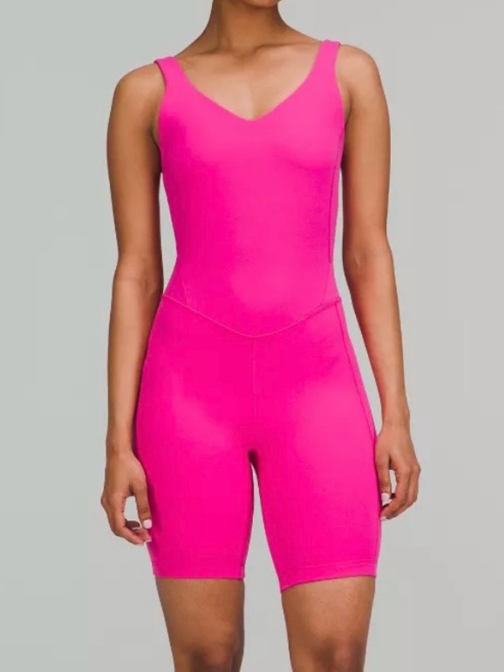 lululemon athletica Hot Pink One-Piece Active Romper
